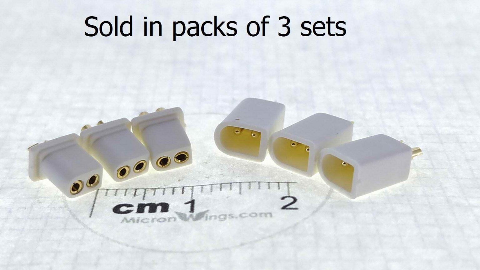 Beta FPV BT2.0 Connectors (3 sets) MicronWings